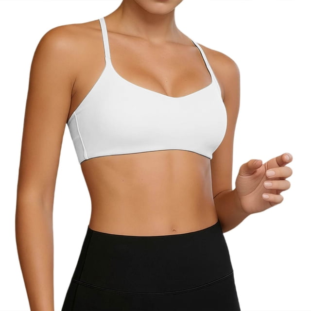Yoga Bra for HighImpact Activities Supportive Adjustable Strap Sports Top for Exercise Running Yoga and Workouts