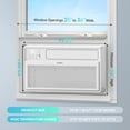thumbnail image 6 of Energy Star 12000 BTU WiFi Inverter Window AC Cools 520 sq. ft., Remote Control, Ultra Quiet, Easy Install, ECO/24H Timer/Auto Restart, 6 of 7