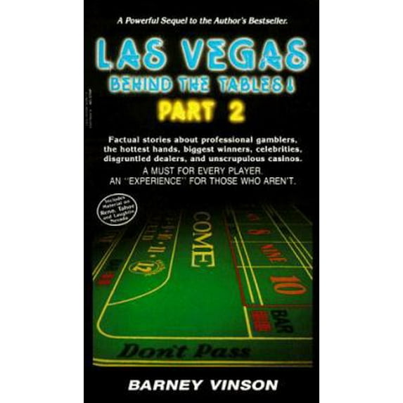 Pre-Owned Las Vegas: Behind the Tables, Part 2 (Paperback) 091483925X 9780914839255
