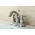 thumbnail image 2 of Kingston Brass KB5618AX 4 in. Centerset Bathroom Faucet, Brushed Nickel, 2 of 4