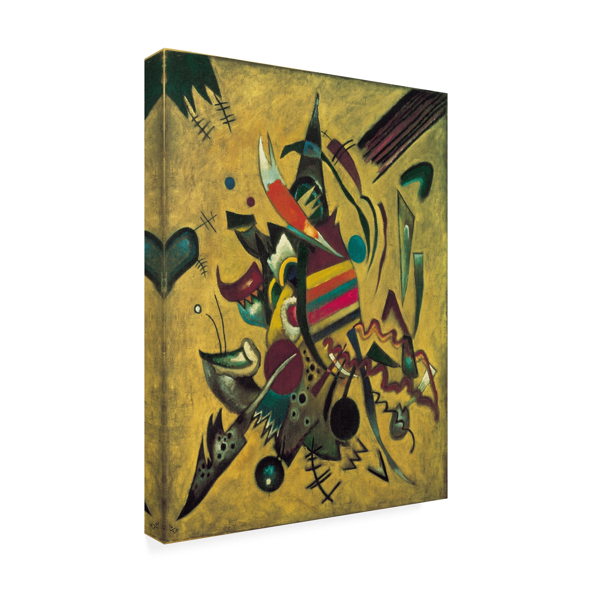 Trademark Fine Art 'Points' Canvas Art by Kandinsky