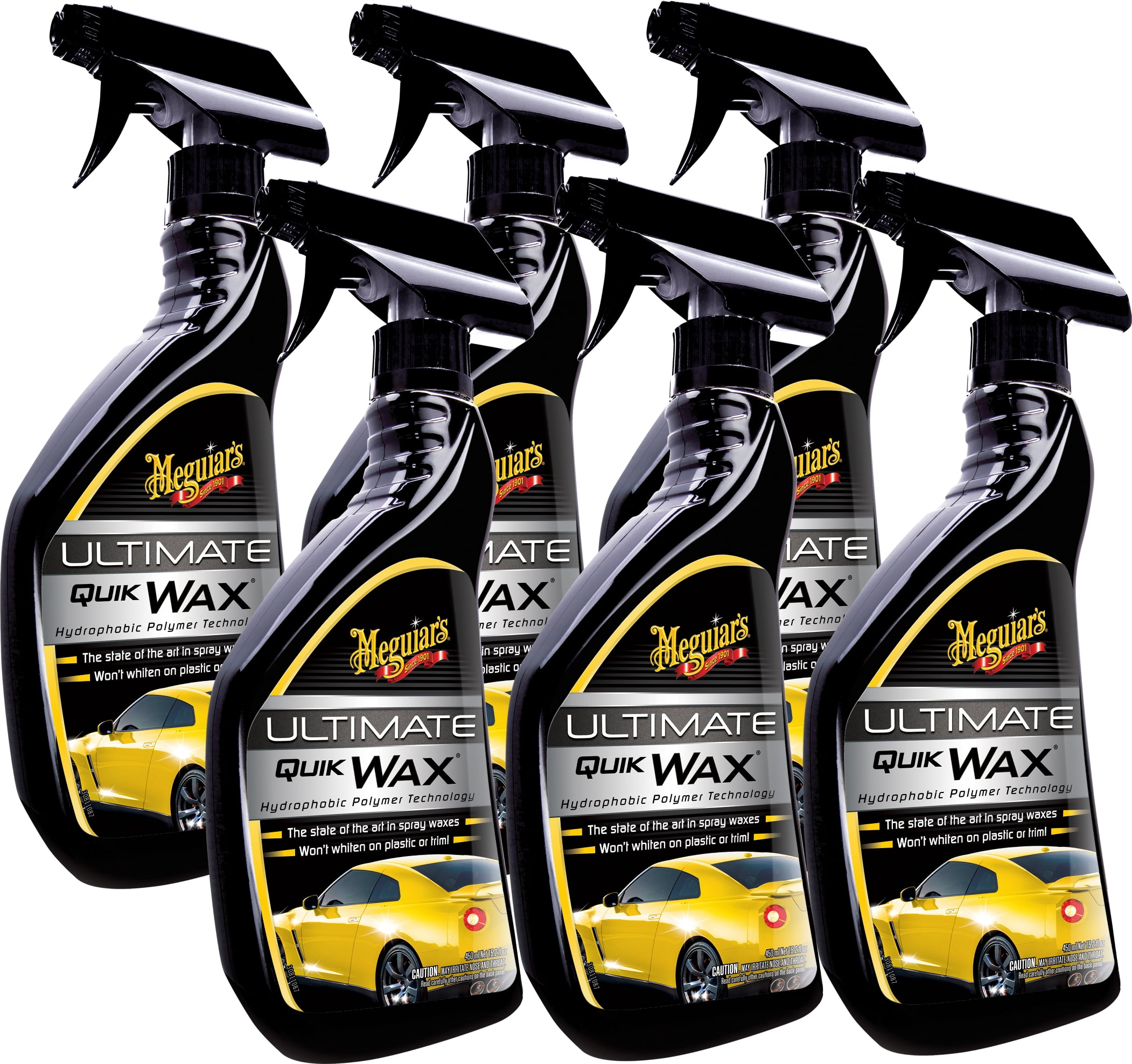 Meguiar's G17516 Ultimate Quik Wax, 15.2 Fluid Ounces 6 PACK