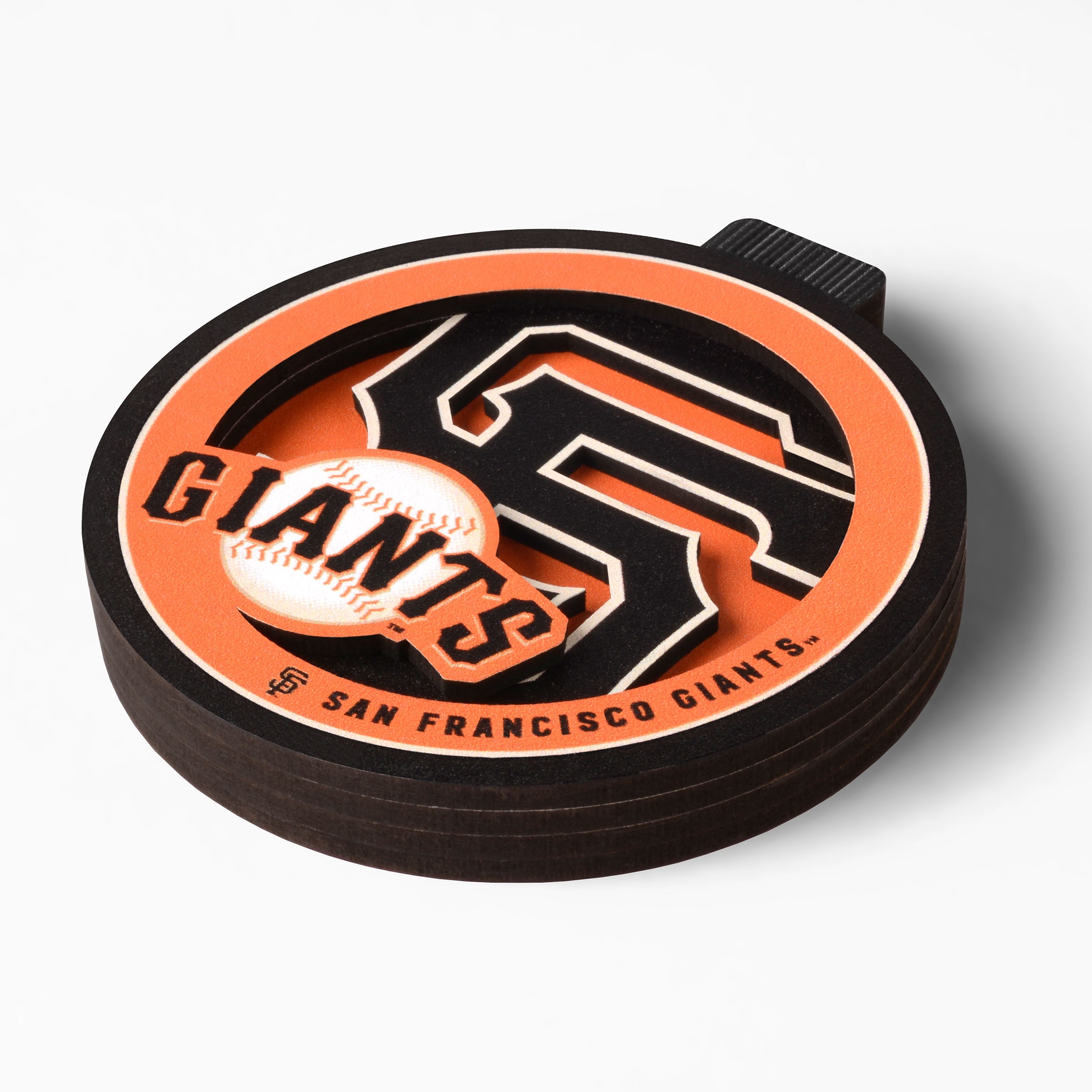 YouTheFan MLB San Francisco Giants 3D Logo Series Ornament
