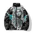 thumbnail image 5 of Parkas geniales y nuevas de alta calidad para hombre, abrigos de invierno para hombre, impresión digital 3D, moda, diosa, abrigo duradero, cálido, belleza, bruja, para hombre, 5 of 5