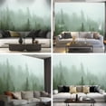 thumbnail image 6 of Peel and Stick Wallpaper Canvas Misty Pine Forest Modern Art Wall Mural Decor Self Adhesive and Removable 69in x 98in, 6 of 6