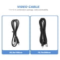 thumbnail image 2 of COMPUKAS 2Pcs Camera TV Video Converting Cable Black to Av Wire, 2 of 8