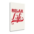 thumbnail image 2 of "Relax - Life Takes Time" By Hannes Beer, Giclee Print on Gallery Wrap Canvas, 2 of 2