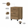 thumbnail image 4 of Bush Furniture Key West 48" Writing Desk with File Cabinet Reclaimed Pine (KWS001RCP), 4 of 8
