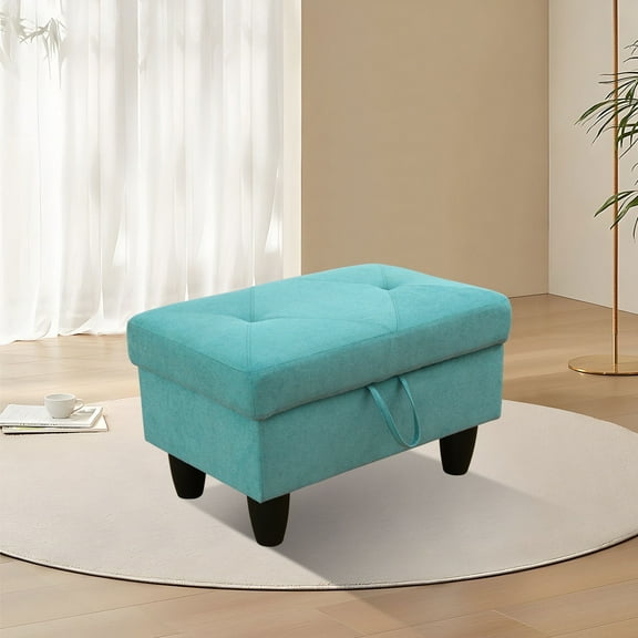 Upholstered Storage Ottoman