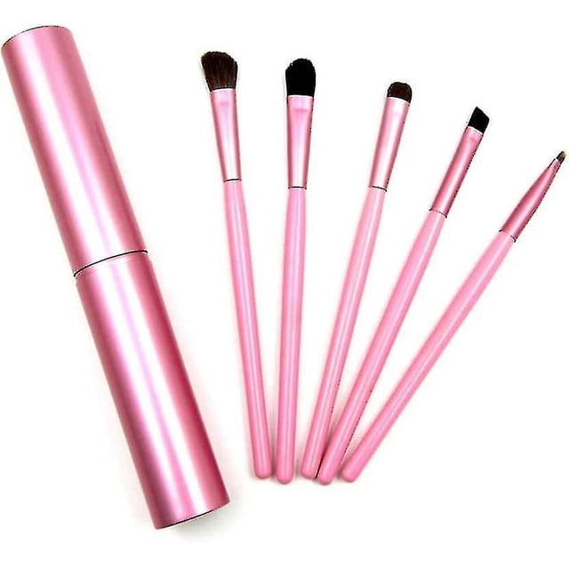 Complete Cosmetics Kit for Women - Eyeshadow, Foundation, Liner & Brow Tools Professional Wood Handle Makeup Brush Set