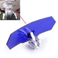 thumbnail image 3 of Universal Adjustable Windshield Screen Extension Deflector For Honda Yamaha Blue, 3 of 6