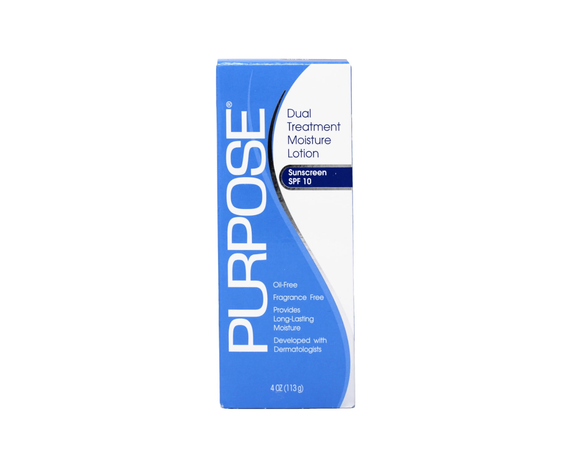 Purpose Dual Treatment Moisture Lotion SPF10, Hypoallergenic Purpose Dual Treatment Moisture Lotion SPF10, Hypoallergenic