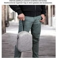 thumbnail image 4 of HUGFEGWE Hard Carrying VR Glasses Case, Portable EVA VR Glasses Storage Bag with Soft Interior, Multi Functional VR Gaming Glasses Bag for Quest 2 U2536-0866, 4 of 9