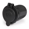 thumbnail image 1 of Waterproof Car Motorcycle Cigarette Lighter Socket Plug Adapter For 12-24V, 1 of 8