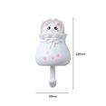thumbnail image 3 of Gancho creativo para llaves de gato Colgadores para puerta de dormitorio sin costuras Gancho de pared (blanco) Ndcxsfigh Libre de BPA, 3 of 3