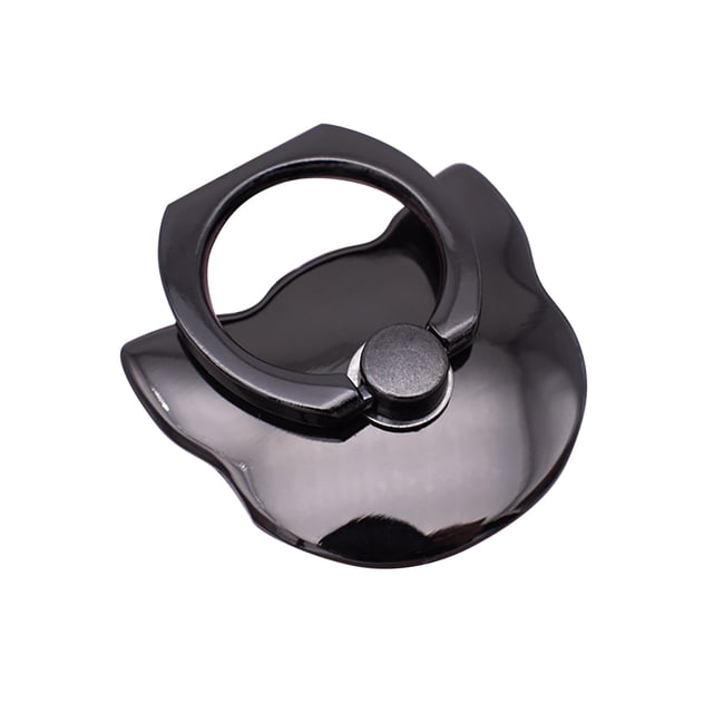 Soporte de anillo para móvil con agarre metálico para el dedo, soporte de pie, rotación de 360°, agarre universal de anillo para el dedo, compatible con todos los smartphones