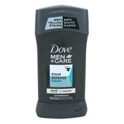 Dove Deodorant 2.7oz Mens Stain Defense Clean (Pack of 2)