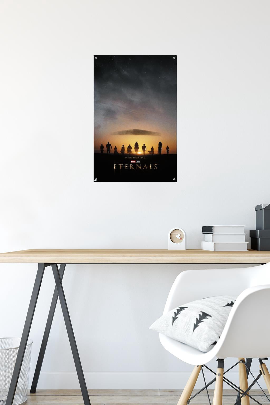 Marvel Eternals - Key Art Wall Poster with Pushpins, 14.725" x 22.375"