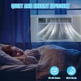 thumbnail image 6 of JoanKaren 12000 BTU Smart Window Air Conditioner with Remote & WIFI Control,Fast Cooling Up to 550 sq ft,Energy Saving,Cool Dry Fan 3-In-1 Compact AC, 6 of 8