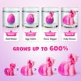 thumbnail image 2 of Mocoosy Unicorn Hatching Eggs for Kids, 6 Pack Unicorn Toys Surprise Grows 600%, Birthday Easter Basket Stuffers Crafts Gift for Kids 4-8, Party Favors for Kids  Girl Gifts for Ages 3 4 5 6 7 8, 2 of 7