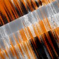 thumbnail image 5 of Homewish Orange Gray Tie Dye Blackout Curtains Set of 2 (52x84 Each),Abstract Artwork Curtain, 5 of 6