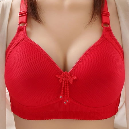 

KIHOUT Bra For Women Clearance Women s Comfortable Lace Breathable Bra Underwear No Rims