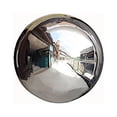 thumbnail image 2 of BalsaCircle 20" Silver Stainless Steel Globe Gazing Reflective Mirror Ball Wedding Party Decorations Supplies, 2 of 8