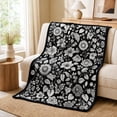 thumbnail image 4 of DIY Coloring Blankets for Adults Kids, 50"×60" Large Washable Reusable Color Blanket with Markers 24pc, Creative Personalized Blanket for Indoor Outdoor Art Painting Activity, 4 of 7