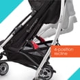 thumbnail image 4 of Summer Infant 3Dlite Convenience Stroller, Teal - Lightweight Stroller with Aluminum Frame, Large Seat Area, 4 Position Recline, Extra Large Storage Basket, 1 Count (Pack of 1), 4 of 5