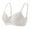 Khaki, variant on Women's Bras Women's Seamless Side Smoothing Bra Cut-Out Wireless Bra Lifts & Prevents Sagging Beige A--D