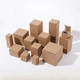 thumbnail image 4 of Caja de papel Kraft universal, caja de embalaje corrugado de tres capas, embalaje exterior del producto, caja de fondo con hebilla rectangular cuadrada, 4 of 5