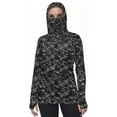 thumbnail image 2 of Dasayo Women's Sweatshirts and Hoodies Long Sleeve Sun Graphic Prints UV Breathable Hoodies Women's Blouses XXL, 2 of 7
