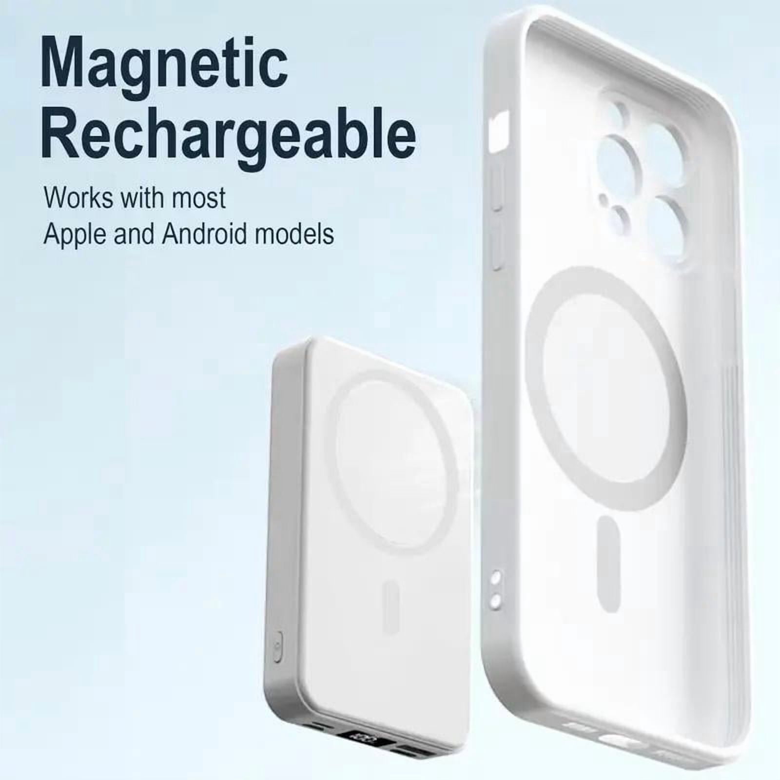 Magnetic Wireless Portable Charger with Stand – 22.5W PD Fast Charging, 10,000mAh Power Bank ‌