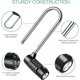 thumbnail image 3 of 5-Digit Security Padlock, Resettable Combination Padlock with Long Cable Particularly, Waterproof Stainless Steel, Ideal for Gym Sports/School Lockers, 3 of 5