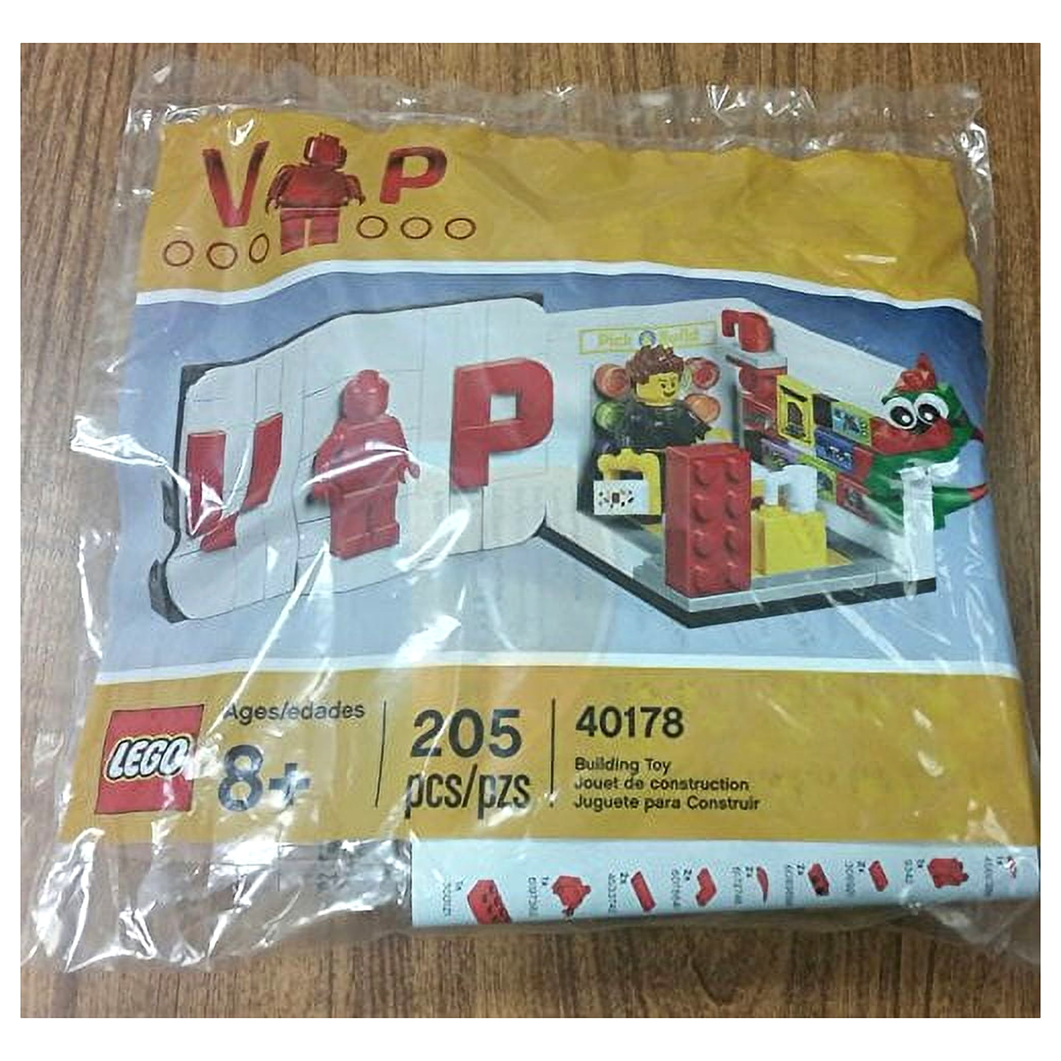 LEGO Iconic VIP Set 205 Piece Building Set 40178
