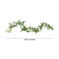 thumbnail image 2 of Phoenix Tail Peony Artificial Garland - Spring Floral Vine for Wedding & Party Decor, Durable Fake Flower Garland for Table Runners & Centerpieces, Festive Decor for Home & Celebrations, 71in, E, 2 of 6