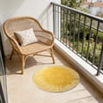 thumbnail image 2 of Sentmoon Kitchen Rugs Indoor Outdoor Rugs Round Short Hair Rug - 23.6in Round-No Hair Loss Rug-Non-Shedding And Easy- For High In Living Room- Bedroom-Washable And Easy To, 2 of 7