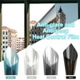 Window Thermal Insulation Privacy Film Transparent UV Infrared Cut Skin