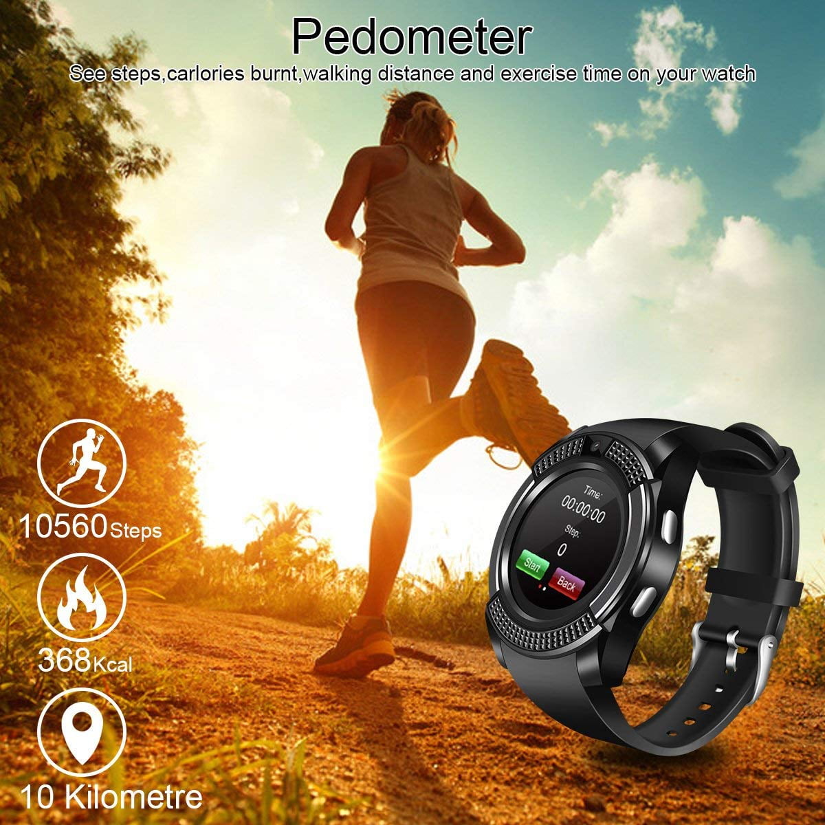 padcod v8 smart watch