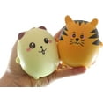 thumbnail image 3 of ALL 10 Adorable Chunky Animals Slow Rise Squishy Toys - Memory Foam Party Favors, Fidgets, Prizes, OT (Cow, pig, bunny, tiger, cat, dog, unicorn, seal, chick, panda), 3 of 8