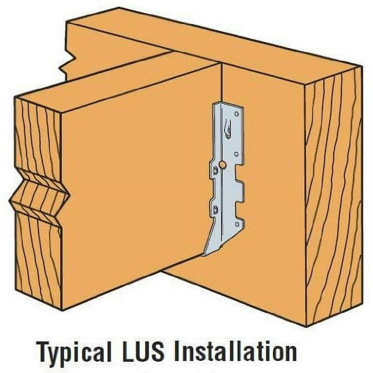 25 Pack Simpson Strong Tie LUS44Z 4x4 Light Double Shear