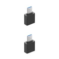thumbnail image 4 of Methold Adaptador tipo c a USB Teléfono móvil Mini convertidor tipo c Transmisión de datos rápida Adaptador OTG 1 / 10pcs Negro PC 1 2Conjunto, 4 of 6