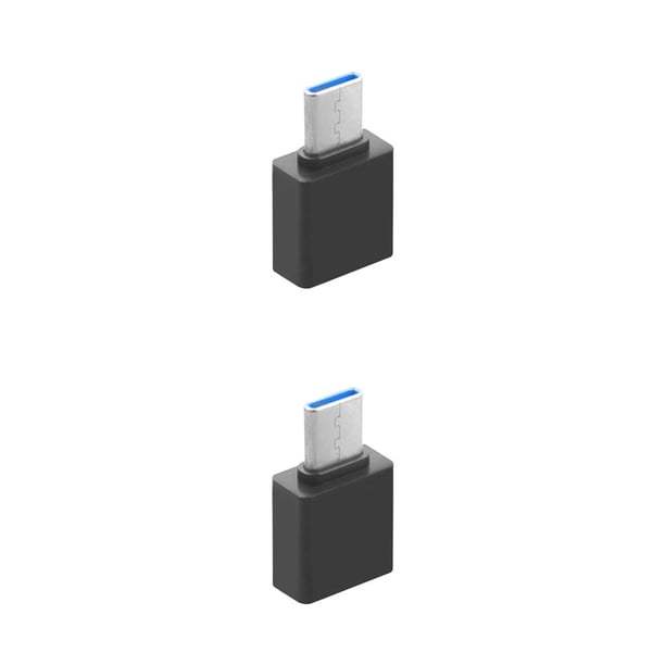 sweethay NUEVO USB 3.0 Tipo-C Adaptador de cable OTG Tipo C Convertidor USB-C OTG para Negro PC 1 2Conjunto