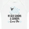 thumbnail image 4 of Inktastic My Great Grandpa and Grandma Love Me Boy Lamb Boys or Girls Baby Bodysuit, 4 of 5