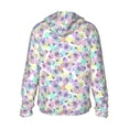 thumbnail image 2 of Picia Butterflies on Polka Dots Women's Men's UPF 50+ Sun Protection Hoodie Shirt Long Sleeve SPF Fishing Outdoor UV Hiking Lightweight Shirts-XX-Large, 2 of 9