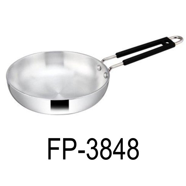 9" Aluminum Fry Pan with PVC Wire Handle