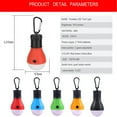 thumbnail image 2 of Elbourn 6 Pack LED Camping Light, Camping Accessories for Tent Campers, Portable Tent Lights with Clip Hook, 2 of 8