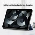thumbnail image 6 of Case for iPad 10th Generation 2022, Thin Slim Trifold Plain Multi-Angle Viewing Stand Smart Shell Protective Cover with Auto Sleep/Wake Smart Case for iPad 10th Gen 10.9" 2022, Darkblue, 6 of 8