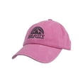 thumbnail image 1 of Gravity Outdoor Co. Pigment Dyed Adjustable Baseball Cap - Black Logo - Pink, 1 of 2