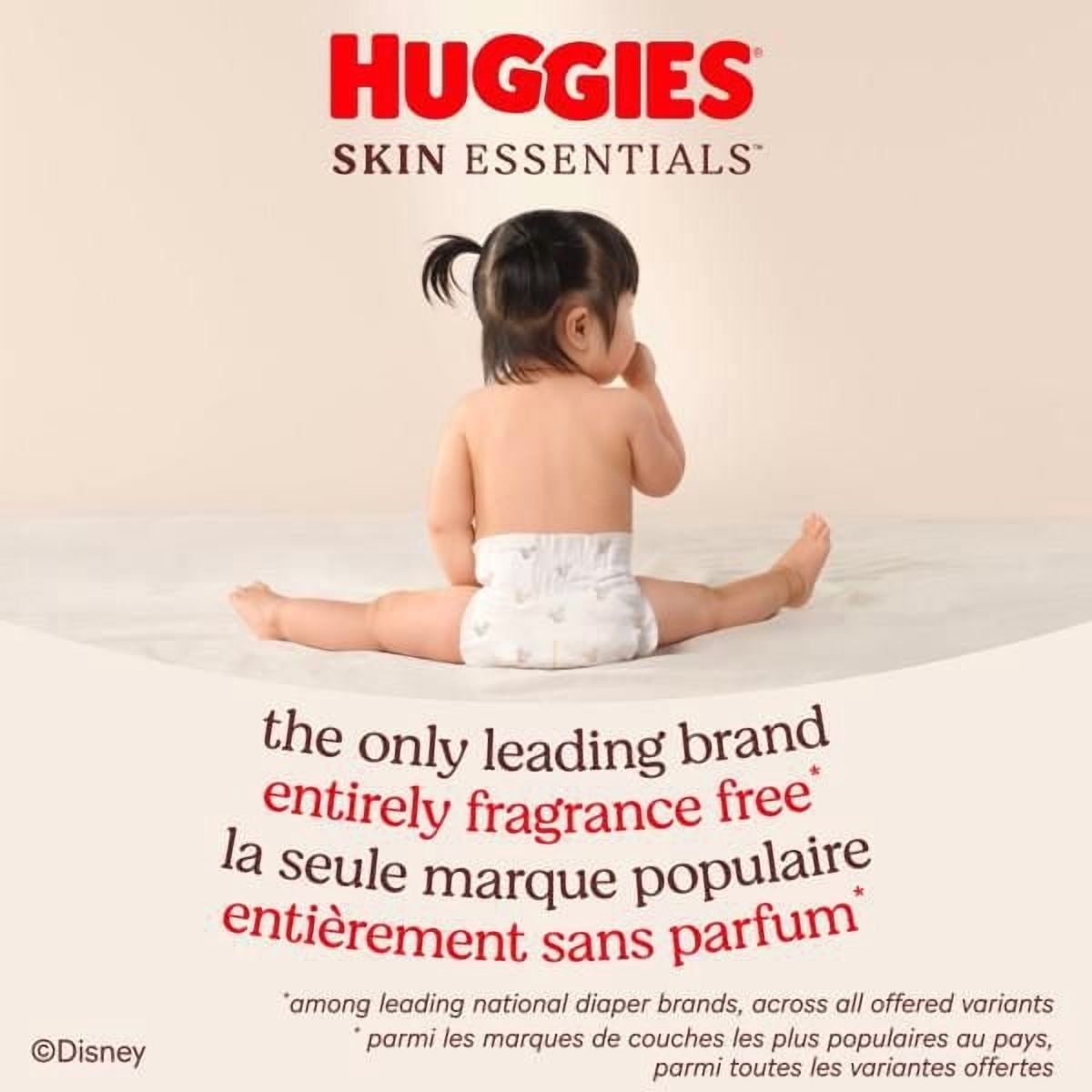 Huggies Skin Essentials Baby Diapers, Size NB-6, 84-42 Count, Size  NB-6 | 84-42 Count